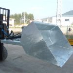 3-тонный вилочный погрузчик с ковшом, гидравлическим ковшом