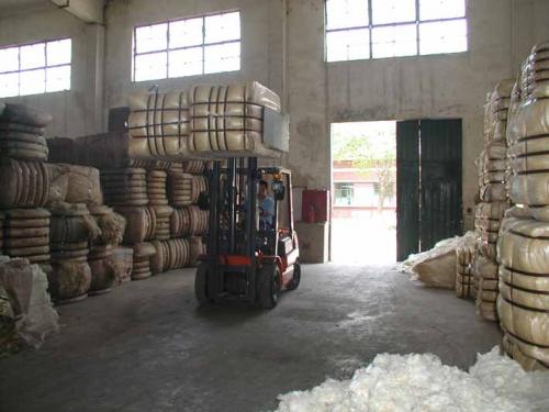 Bale Clamp Handling Cotton